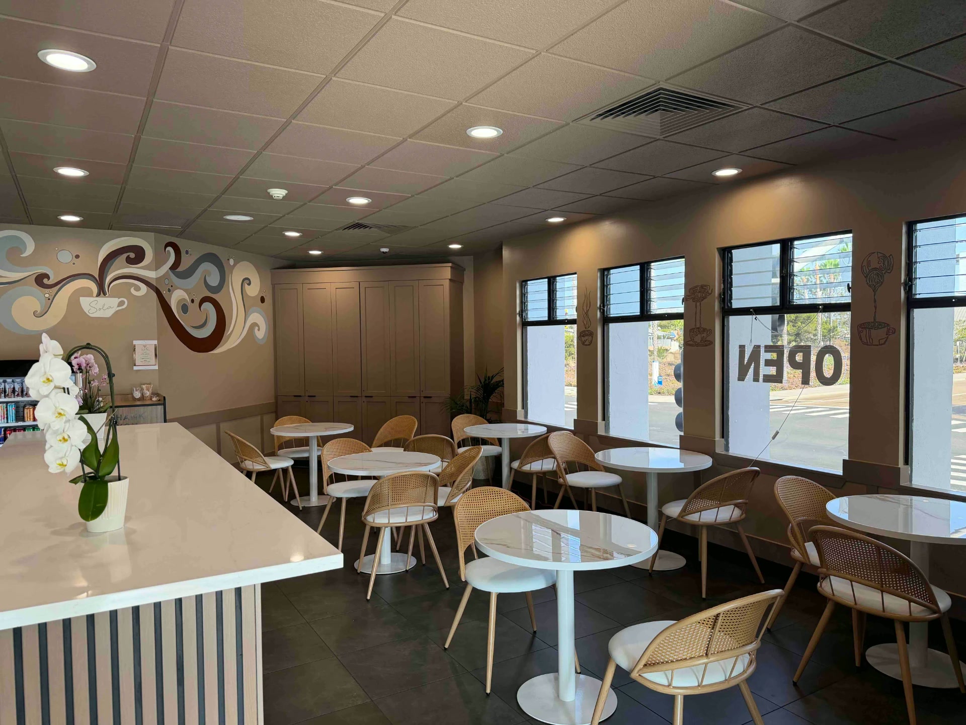 Our Dining Room at Sola Cafe and Deli